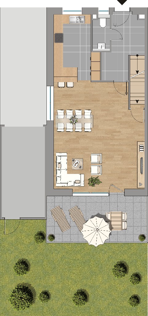 JA, zum Neubau-Einfamilienhaus mit Sonnenterrasse und Garten Montanushof in Solingen-Aufderhöhe – Bild: 12499