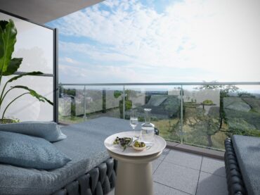 JA, zur exklusiven Neubau-Mietwohnung mit unverbaubarem Weitblick ins Grüne! – Bild: 29185
