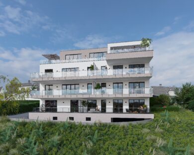 JA, zur exklusiven Neubau-Penthouse-Mietwohnung mit unverbaubarem Weitblick ins Grüne! – Bild: 29135
