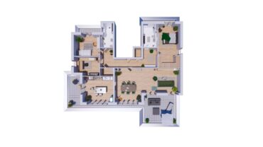 JA, zur exklusiven Neubau-Penthouse-Mietwohnung mit unverbaubarem Weitblick ins Grüne! – Bild: 29214